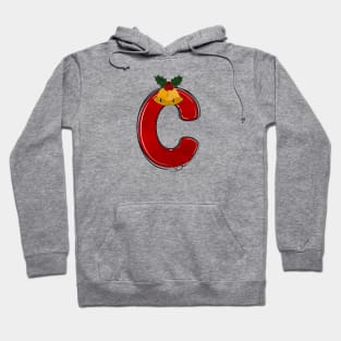 Letter C - Christmas Letter Hoodie